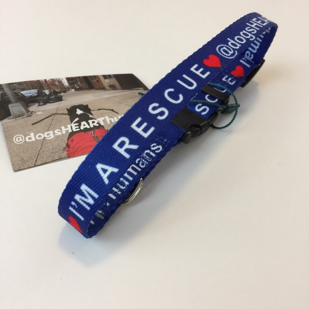@dogsHEARThumans I'm A Rescue Dog Collars